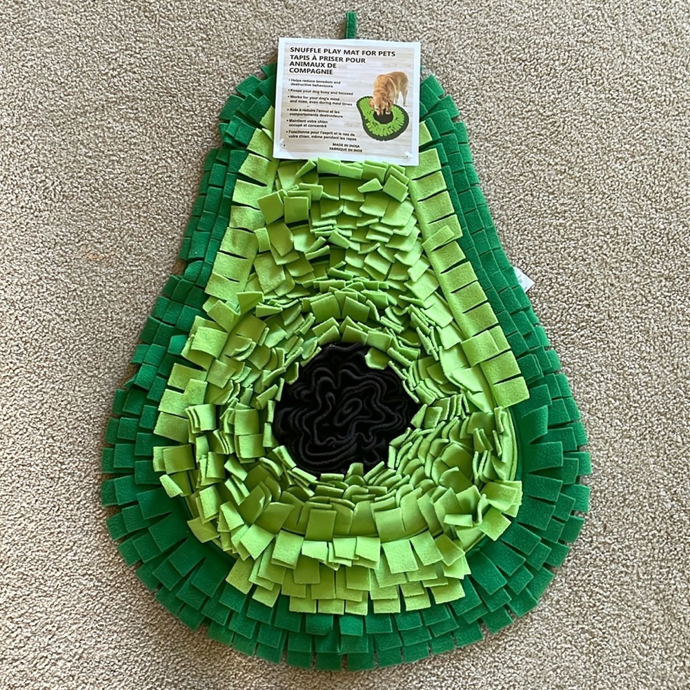 Fun snuffle play mat for your pet
